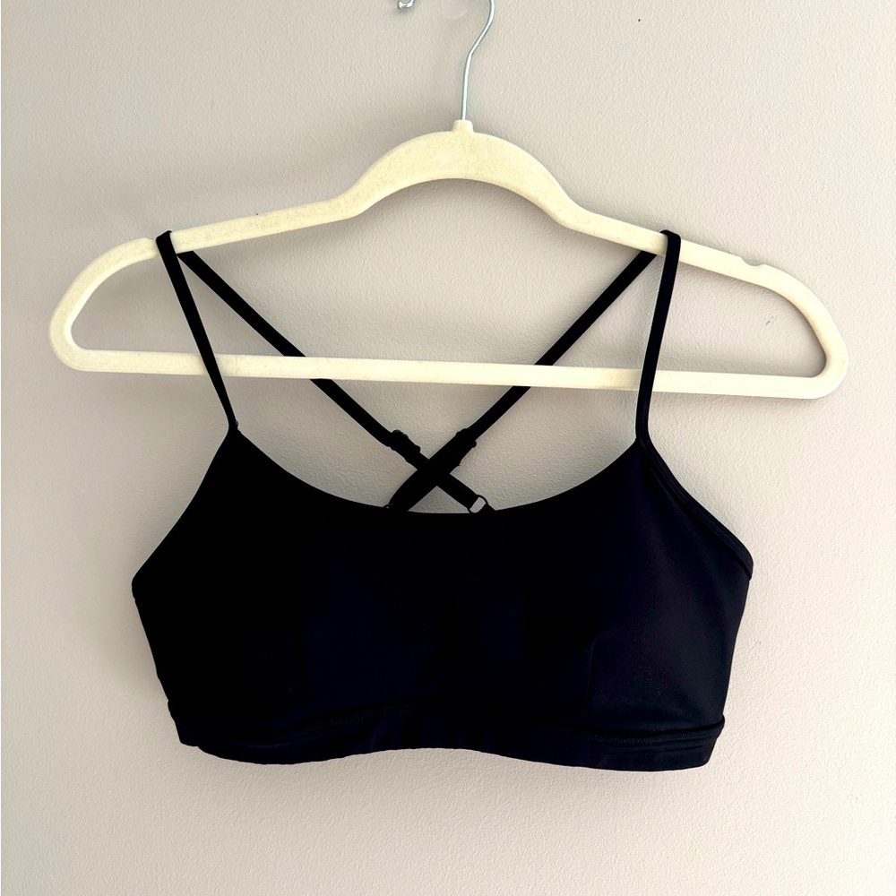 Alo Airlift Intrigue Bra Black M NWOT
